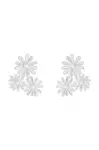 Postříbřené náušnice Lilou Margaret