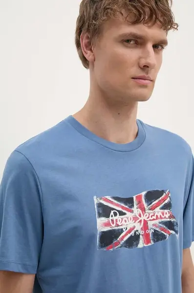 Bavlněné tričko Pepe Jeans Clag