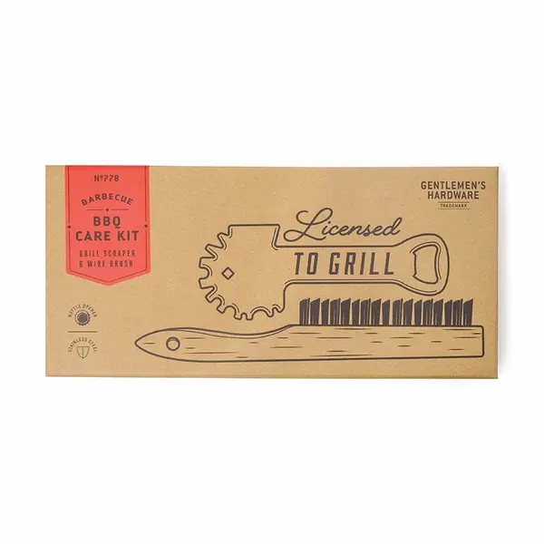 Sada pro péči o gril Gentlemen's Hardware BBQ Care Kit 2-pack