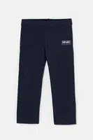 Dětské legíny Kenzo Kids tmavomodrá barva, hladké, K60656