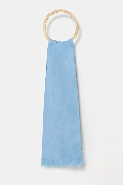 Šála Answear.LAB modrá barva