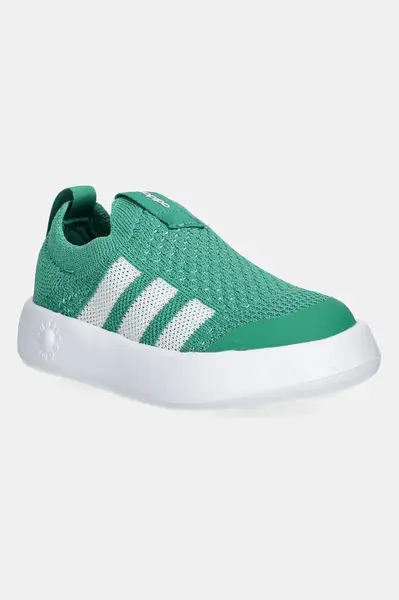 Dětské sneakers boty adidas BUBBLECOMFY zelená barva, JI1608