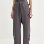 Tepláky adidas Z.N.E. fialová barva, s potiskem, JC5411