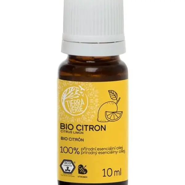 Tierra Verde Esenciální olej BIO Citron 10 ml