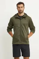 Tepláková mikina Puma Train All Day zelená barva, s kapucí