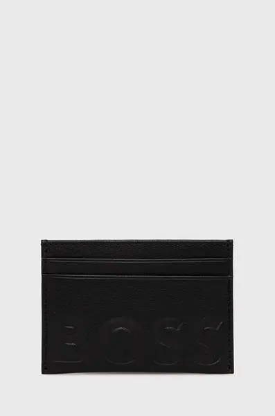 Kožené pouzdro na karty BOSS