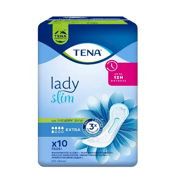 Tena Lady Slim Extra inkontinenční vložky 10 ks