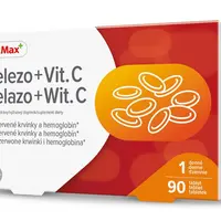 Dr. Max Železo + Vit. C 90 tablet