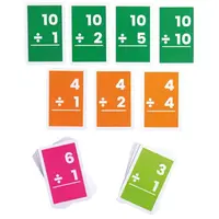 Bigjigs Toys Kartičky dělení 1-10