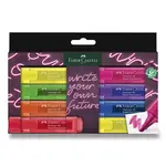 Zvýrazňovač Faber-Castell Textliner 46 Neon - sada 8 barev