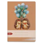 Školní sešit 524 - A5, linkovaný 8 mm, s okraji, 20 listů