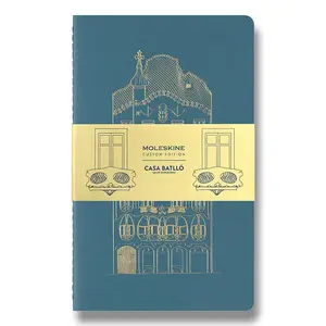 Sešity Moleskine Cahier Casa Batlló - L, čistý, 2 ks