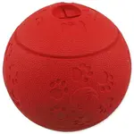 Hračka Dog Fantasy míč na pamlsky červená 11cm
