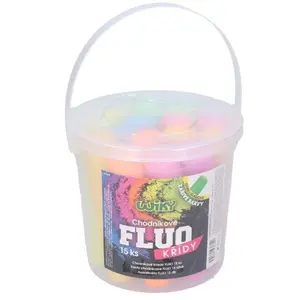 Chodníkové křídy FLUO 15ks