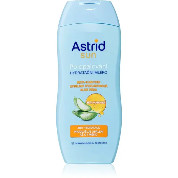 Astrid Sun mlieko po opaľovaní s betakaroténom 200 ml