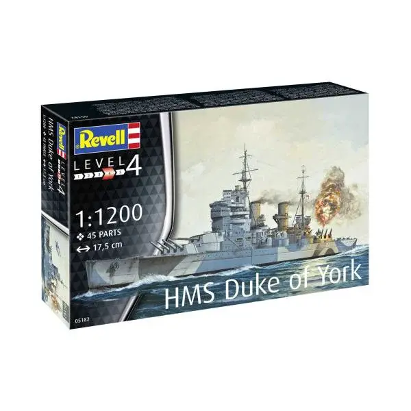 Plastic ModelKit loď 05182 - HMS Duke of York (1:1200)