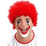 Paruka Klaun červená