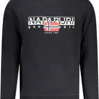 NAPAPIJRI SWEATSHIRT WITHOUT ZIP MEN BLACK