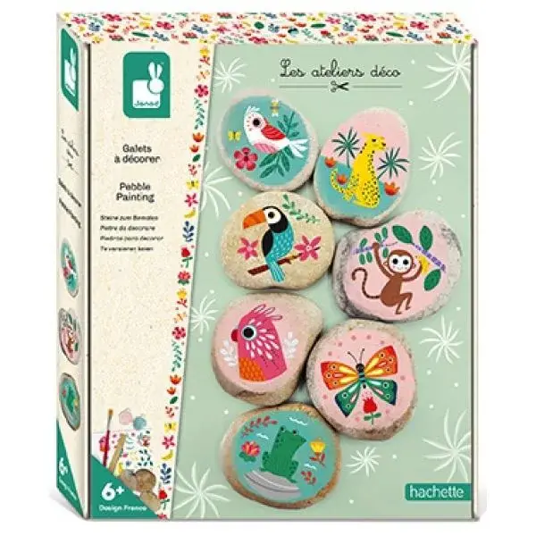 Janod Atelier Malované kameny Maxi 6+