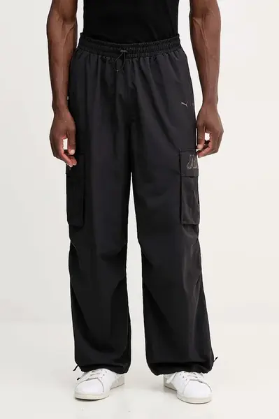 Kalhoty Puma x RIPNDIP pánské, černá barva, 632417