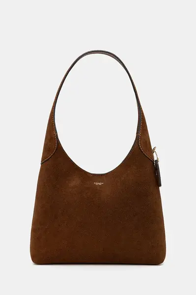 Semišová kabelka Coach Brooklyn Shoulder Bag 28