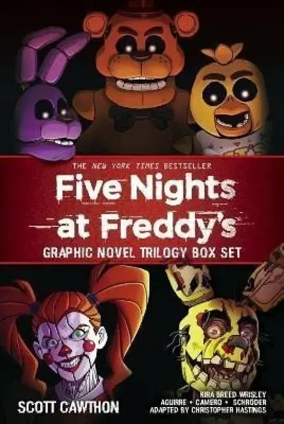 Five Nights at Freddy´s Graphic Novel Trilogy Box Set - Scott Cawthon, Anne West Carly, Andrea Waggener, Elley Cooper, Kelly Parra