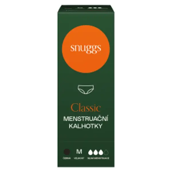 SNUGGS Menstruační kalhotky pro silnou menstruaci velikost M