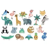 Vilac Dřevěné magnetky džungle