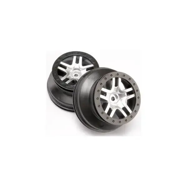 Traxxas disk 2.2/3.0" SCT Split-Spoke saténový-černý (2)