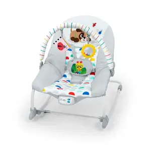 BABY EINSTEIN Lehátko hudební vibrující Dean's Discovery Spot™ 0m+ do 9kg