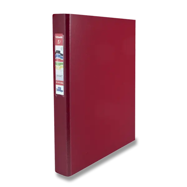 4kroužkový pořadač Esselte, A4, 42 mm - bordeaux