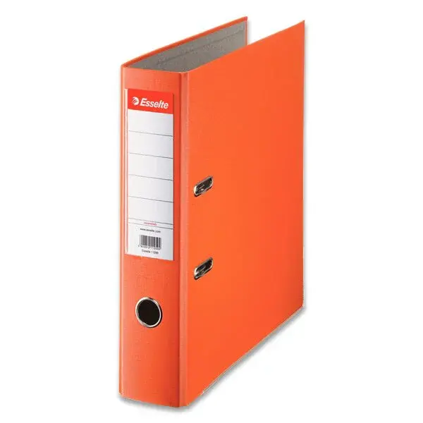 Pákový pořadač Esselte  Economy, A4, 75 mm - oranžový