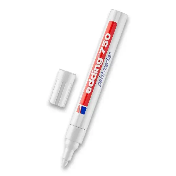 Lakový popisovač Edding Paint Marker 750 - bílý