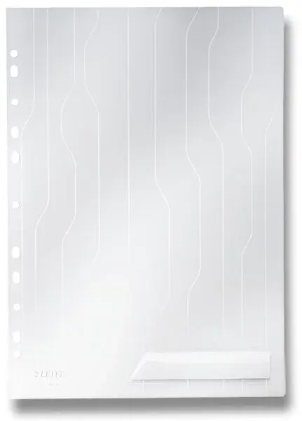 Závěsné desky L Leitz CombiFiles, 5 ks - transparentní