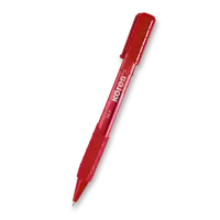 Kuličkové pero Kores K6 386 - červená