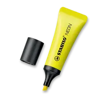 Zvýrazňovač Stabilo Neon - žlutý