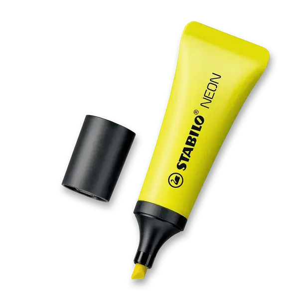 Zvýrazňovač Stabilo Neon - žlutý