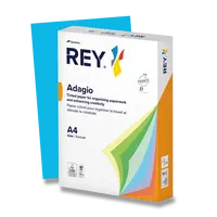 Barevný papír Rey Adagio, intenzivní sytost, 500 listů - tmavě modrý