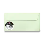Barevná obálka Clairefontaine, DL, samolepicí, 20 ks - sv. zelená
