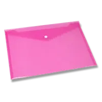 Spisovka s drukem FolderMate Clear, A4 - červená