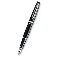 Plnicí pero Waterman Expert Black Lacquer CT - hrot M