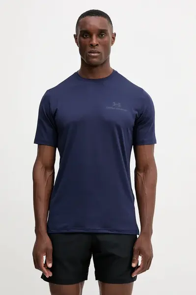 Tréninkové tričko Under Armour Rush Energy šedá barva, 1383973