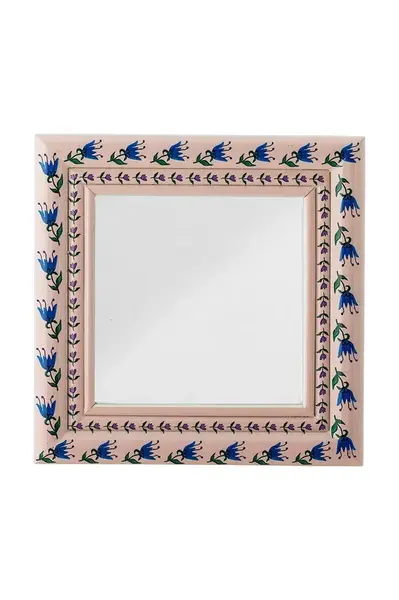 Nástěnné zrcadlo Bloomingville Badia 30 x 30 x 2,5 cm