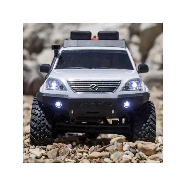 Axial SCX24 Lexus GX 470 1:24 4WD RTR stříbrný