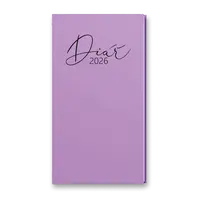 Kapesní diář Baloušek Pastel 2026 - fialový