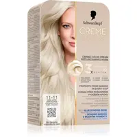 Schwarzkopf Creme Supreme permanentní barva na vlasy odstín 11-11 Chladná ultra světlá blond 60 ml