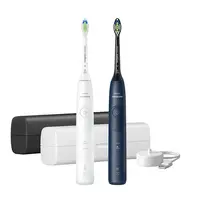 Philips Sonicare 5500 HX7119/01 sonické zubní kartáčky 1+1 ks bílý + tmavě modrý