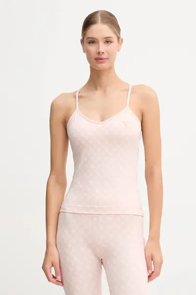 Top Guess PEONY růžová barva, V5YP11 MC03W