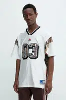 Tričko adidas Originals OG Camo Fb Jers pánské, bílá barva, KD6247