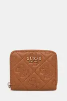 Peněženka Guess ADELASIA dámská, hnědá barva, SWQL96 58137